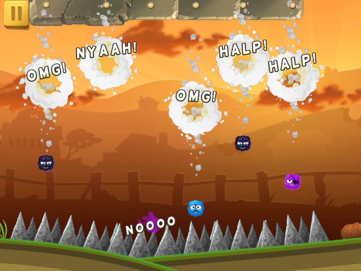 اسکرینشات 4 از محیط برنامه Hungry Gows v1.3 + data برای اندروید