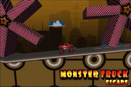 اسکرینشات 2 از محیط برنامه Monster Truck Escape – Puzzle v1.0 برای اندروید