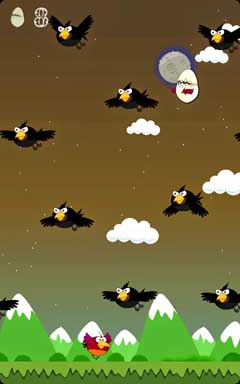 اسکرینشات 2 از محیط برنامه Beat The Birds v1.1 برای اندروید