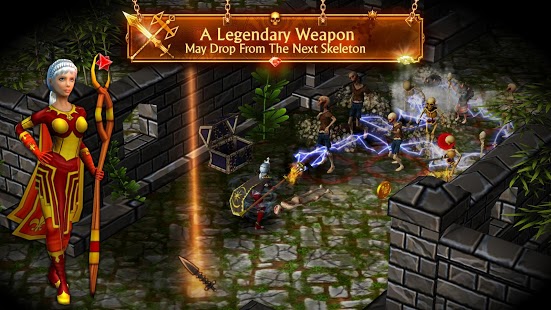 اسکرینشات 4 از محیط برنامه Mage And Minions v1.0.91 برای اندروید