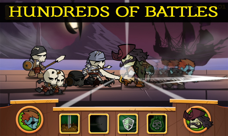 اسکرینشات 4 از محیط برنامه Myth of Pirates v1.1.5 – Unlimited برای اندروید