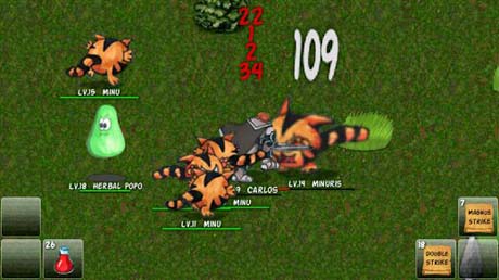 اسکرینشات 3 از محیط برنامه Ragnaroth RPG Premium v0.65c – Unlimited برای اندروید