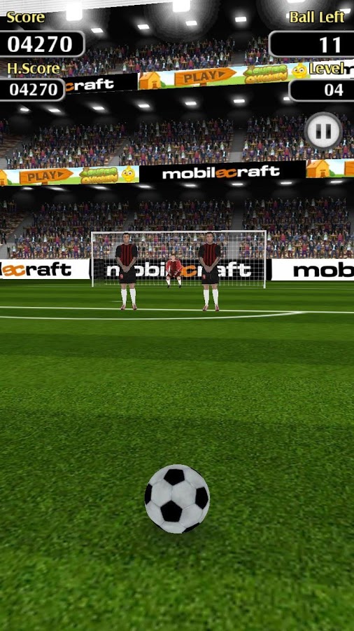 اسکرینشات 4 از محیط برنامه Flick Shoot (Soccer Football) v3.3.8 برای اندروید