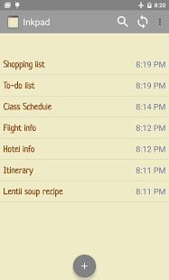 تصویر محیط InkPad Notepad – Notes – To do Premium v3.0.5 تصویر محیط InkPad Notepad – Notes – To do Premium v3.0.5