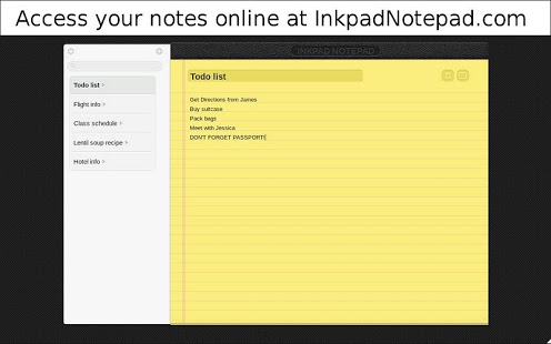 تصویر محیط InkPad Notepad – Notes – To do Premium v3.0.5 تصویر محیط InkPad Notepad – Notes – To do Premium v3.0.5