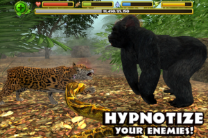 اسکرینشات 1 از محیط برنامه بازی جالب شبیه ساز مار برای اندروید