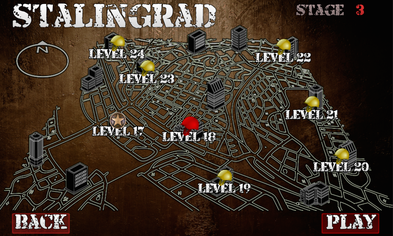 اسکرینشات 3 از محیط برنامه Battlefield Stalingrad v1.0.1 برای اندروید
