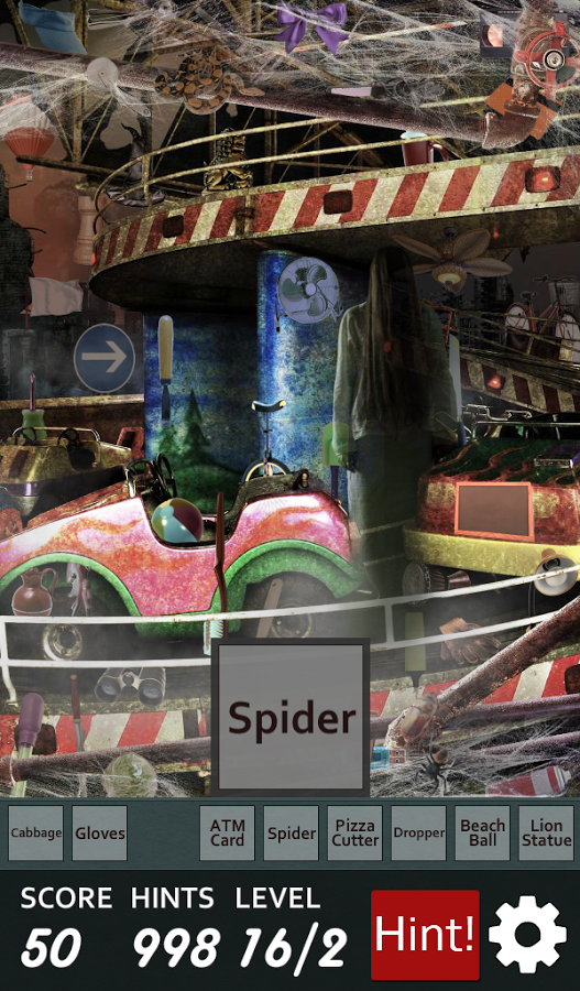 اسکرینشات 2 از محیط برنامه Creepy Carnival v1.0.10 برای اندروید