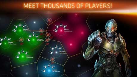 اسکرینشات 1 از محیط برنامه Galaxy on Fire™ – Alliances v1.8.0 + data برای اندروید