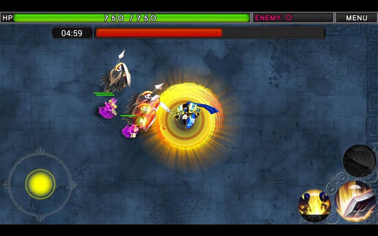 اسکرینشات 1 از محیط برنامه Garen LOL Fighter v1.2 برای اندروید
