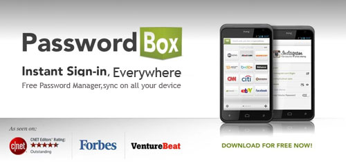 PasswordBox Free Password Safe v1.9.8.2 Password-Box