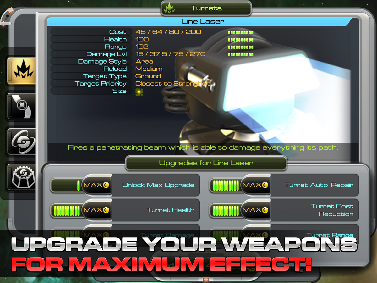 اسکرینشات 1 از محیط برنامه Sentinel 4: Dark Star v1.0.0 + data برای اندروید