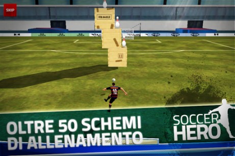 اسکرینشات 1 از محیط برنامه Soccer Hero v2.16 + data برای اندروید