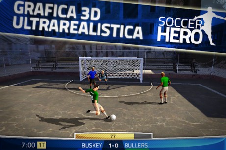 اسکرینشات 2 از محیط برنامه Soccer Hero v2.16 + data برای اندروید