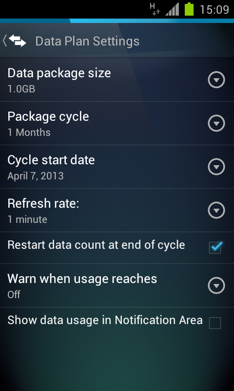 اسکرینشات 6 از محیط برنامه AVG Battery Saver amp TuneUp v1.1 برای اندروید