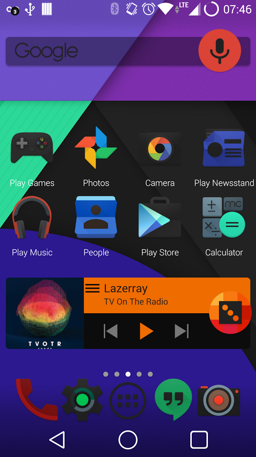 تصویر محیط BLACKMoon 5.0 Launcher Theme v1.1 تصویر محیط BLACKMoon 5.0 Launcher Theme v1.1