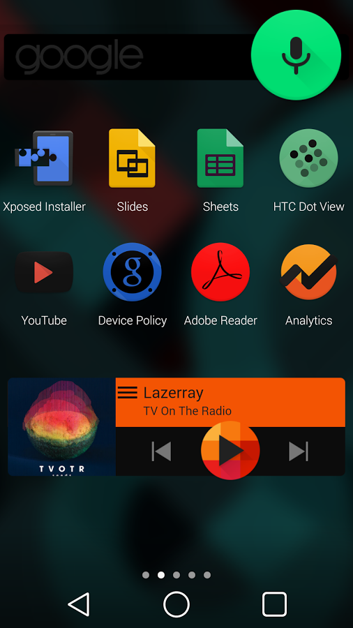 تصویر محیط BLACKMoon 5.0 Launcher Theme v1.1 تصویر محیط BLACKMoon 5.0 Launcher Theme v1.1