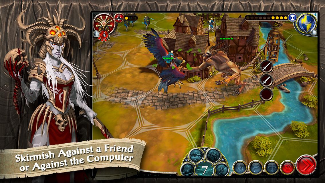 اسکرینشات 1 از محیط برنامه BattleLore: Command v1.2.2 + data برای اندروید