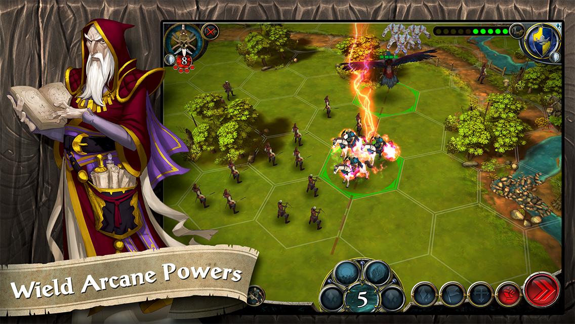 اسکرینشات 2 از محیط برنامه BattleLore: Command v1.2.2 + data برای اندروید