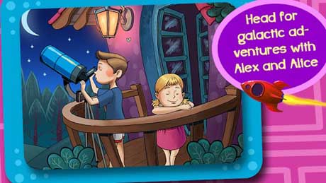 اسکرینشات 1 از Explorium: Space for Kids v1.1.5 + data