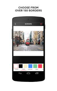 اسکرینشات 3 از محیط برنامه InstaSize v3.0.9 برای اندروید