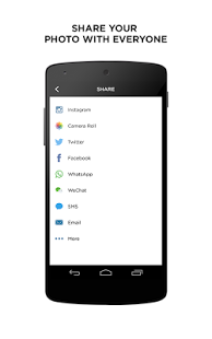 اسکرینشات 1 از محیط برنامه InstaSize v3.0.9 برای اندروید