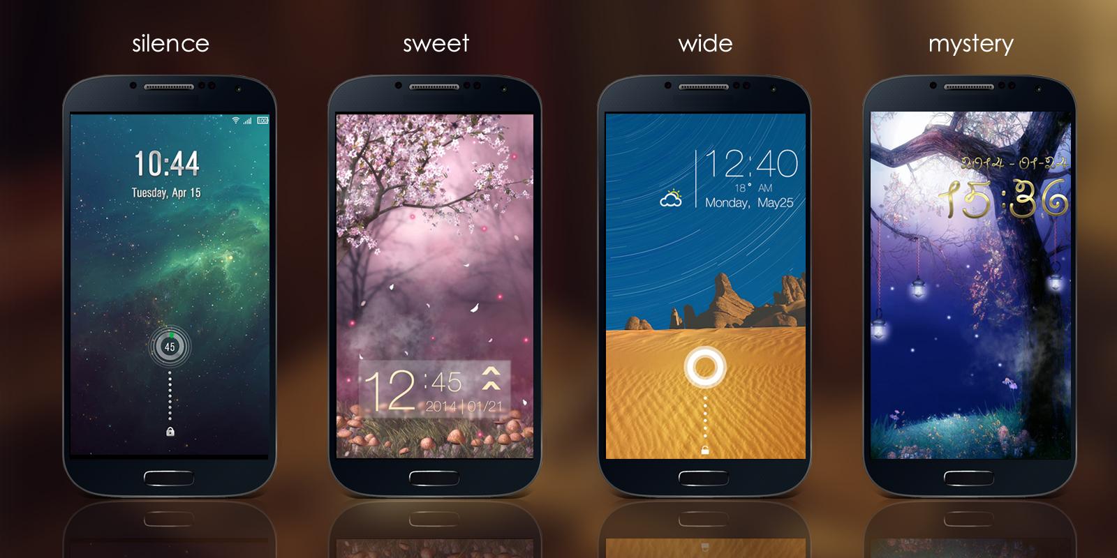 اسکرینشات 4 از محیط برنامه Joy Locker: Game Theme 2.4.1l برای اندروید