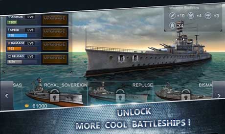 تصویر محیط Ultimate Sea Battle 3D v1.3 تصویر محیط Ultimate Sea Battle 3D v1.3