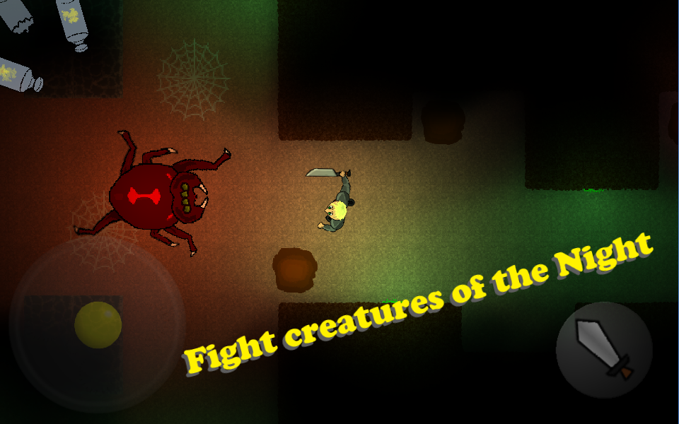 اسکرینشات 1 از محیط برنامه Cacodemon Action RPG v1.0 برای اندروید
