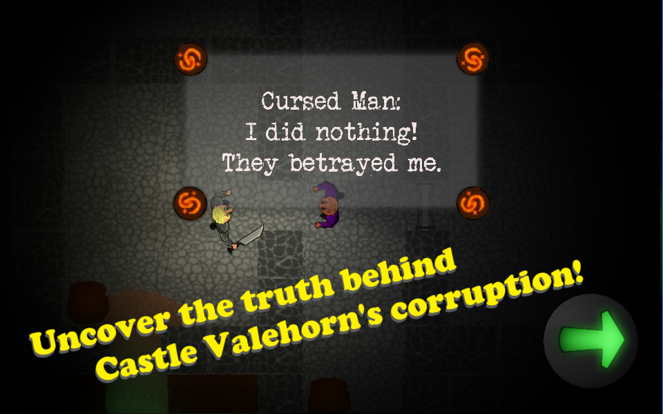 اسکرینشات 2 از محیط برنامه Cacodemon Action RPG v1.0 برای اندروید