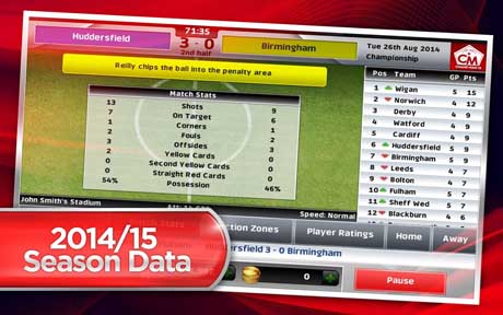 تصویر محیط Champ Man 15 v1.3 تصویر محیط Champ Man 15 v1.3