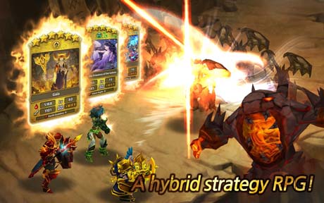اسکرینشات 4 از محیط برنامه Elune Saga v1.0.6 برای اندروید