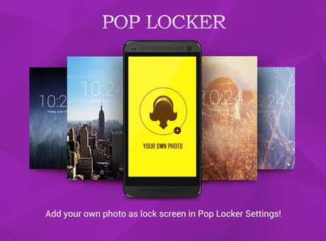 اسکرینشات 2 از محیط برنامه Pop Locker Pro – App Lock v1.5.1 برای اندروید