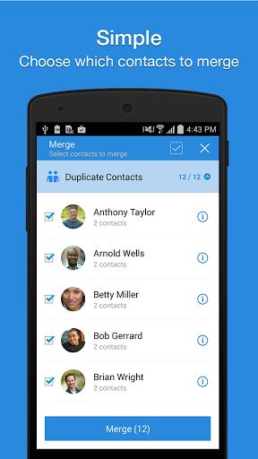 اسکرینشات 3 از محیط برنامه Simpler Merge Duplicates 2.9.2 برای اندروید