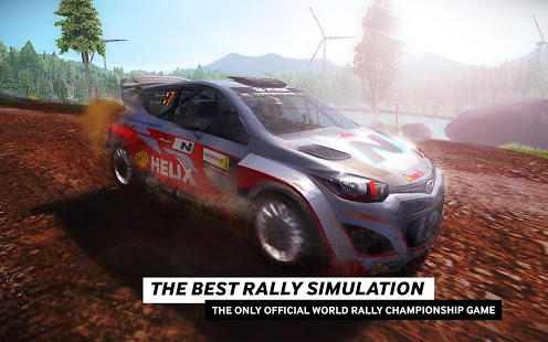 اسکرینشات 2 از محیط برنامه WRC The Official Game v1.2.7 + data برای اندروید