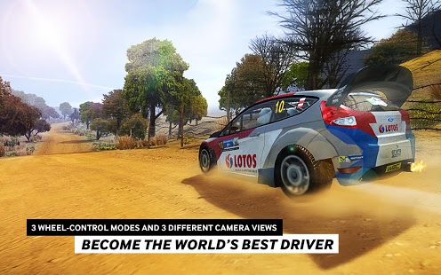 اسکرینشات 4 از محیط برنامه WRC The Official Game v1.2.7 + data برای اندروید