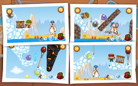 اسکرینشات 4 از محیط برنامه Frozen Tails 1.06 برای اندروید