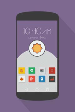 اسکرینشات 5 از محیط برنامه XXXX – Zooper Widget v2.0 برای اندروید