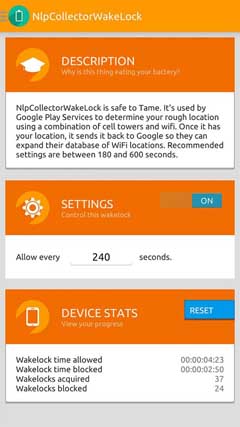 اسکرینشات 5 از محیط برنامه Amplify Battery Extender PRO -Root v4.0.1 برای اندروید
