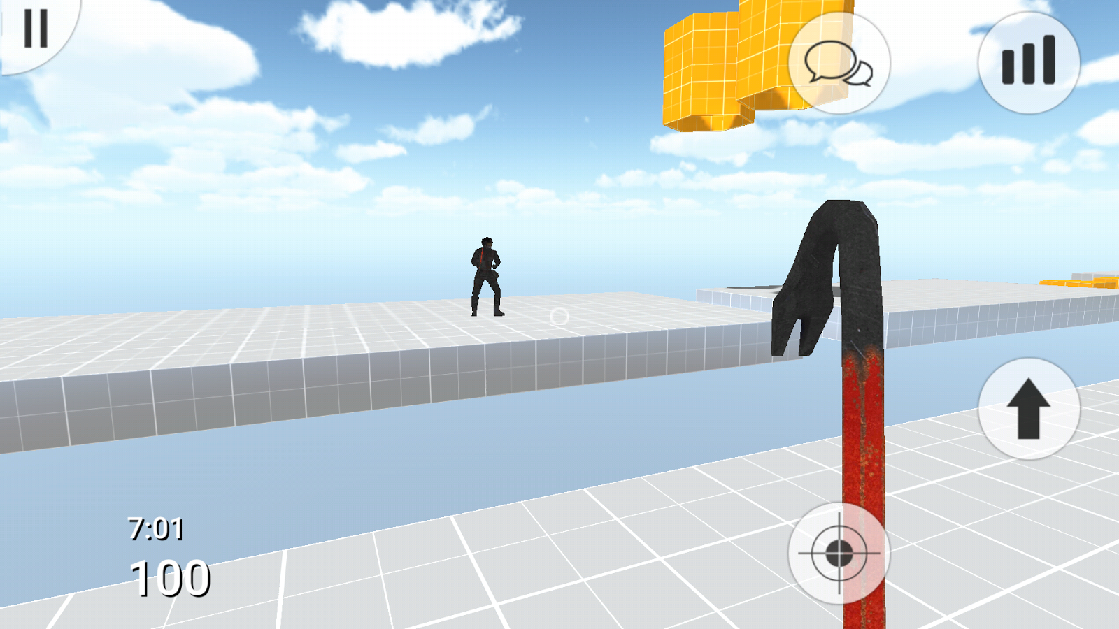 اسکرینشات 1 از محیط برنامه DeathRun Portable 0.6.1 برای اندروید