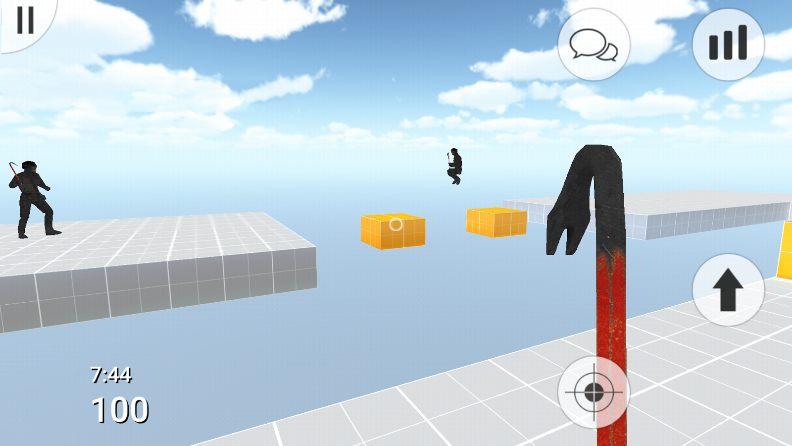 اسکرینشات 4 از محیط برنامه DeathRun Portable 0.6.1 برای اندروید