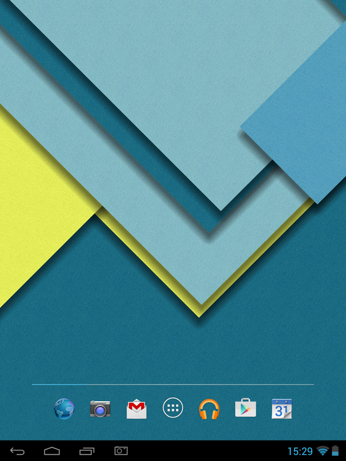 اسکرینشات 3 از محیط برنامه Material Style Tiles LWP PRO v1.0.0 برای اندروید