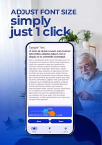 اسکرین‌شات 4 از تغییر آسان اندازه فونت برای اندروید