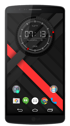 اسکرینشات 1 از محیط برنامه Fuse for Zooper Widget Pro v1.1.2 برای اندروید