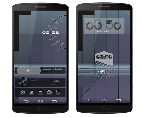 اسکرینشات 2 از محیط برنامه Fuse for Zooper Widget Pro v1.1.2 برای اندروید