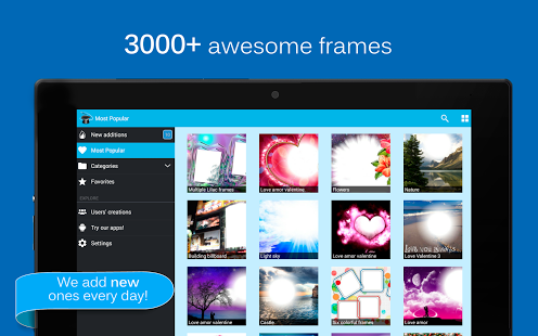 اسکرینشات 1 از محیط برنامه PhotoMontager Full v3.31 برای اندروید