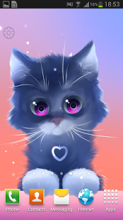 اسکرینشات 3 از محیط برنامه Radioactive Cat v1.0.3 برای اندروید