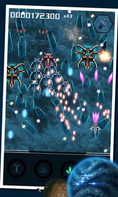اسکرینشات 3 از محیط برنامه Squadron – Bullet Hell Shooter v1.0.2 برای اندروید