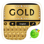 Gold GO Keyboard Theme 1.65.1.1