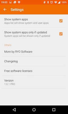 تصویر محیط APK Exporter PRO v1.1.6 تصویر محیط APK Exporter PRO v1.1.6